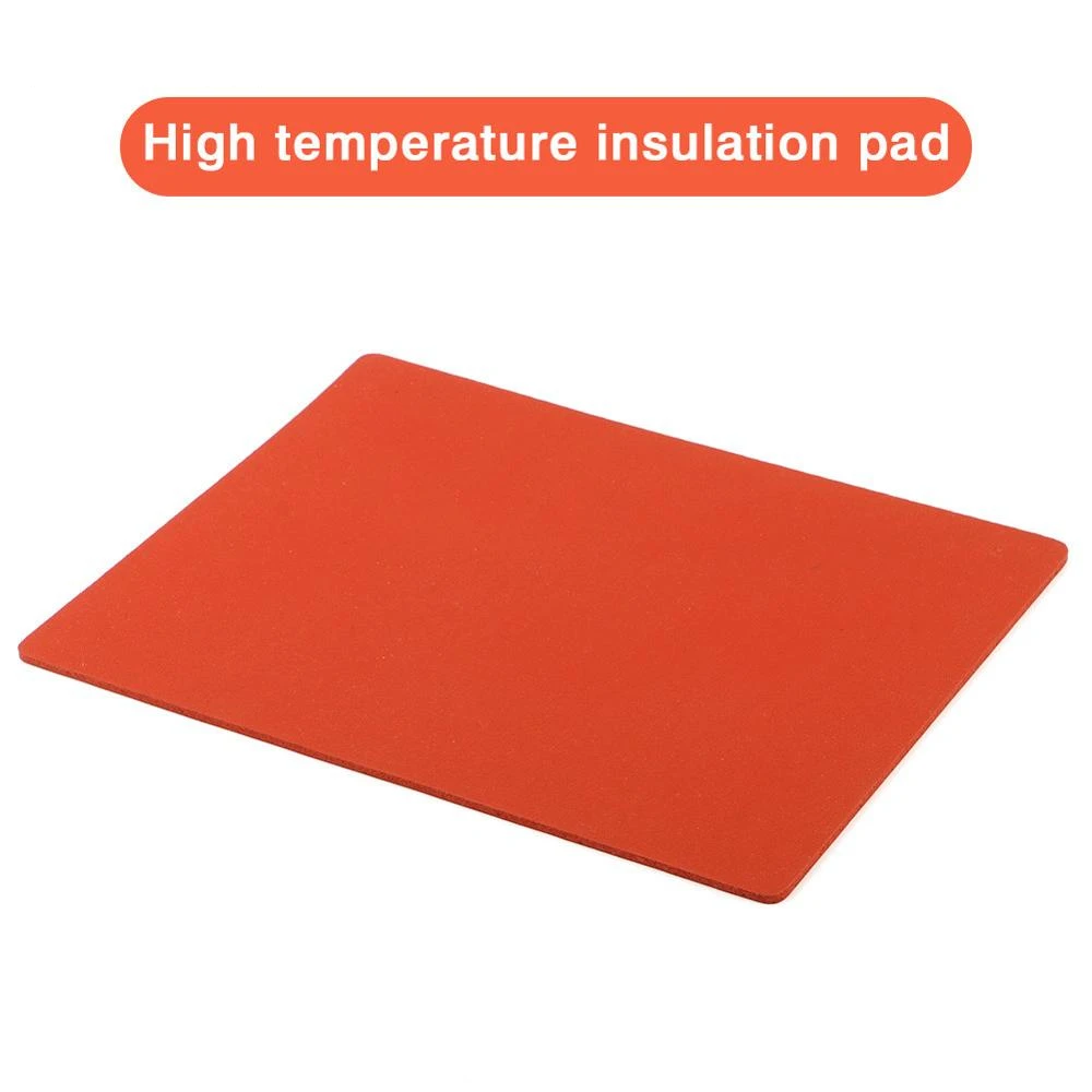 Almohadilla de silicona para máquina de laminación, almohadilla de espuma de esponja Súper suave, resistente a altas temperaturas, 1 unidad
