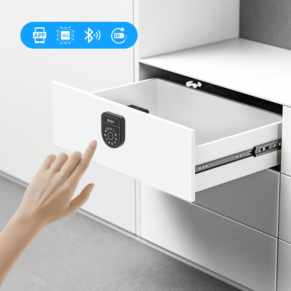 

Omni BLE Смартфон Сканирование QR-кода Управление приложением Бесключевая скрытая дверь Замок для обувного шкафа