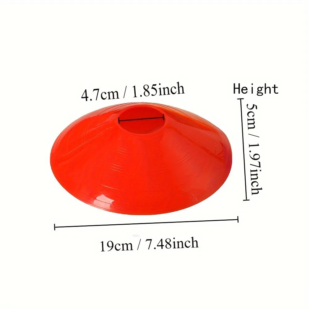 厚みのある耐摩耗性サインディスクトレーニング補助器具障害物丸口障害物サインサッカー用品