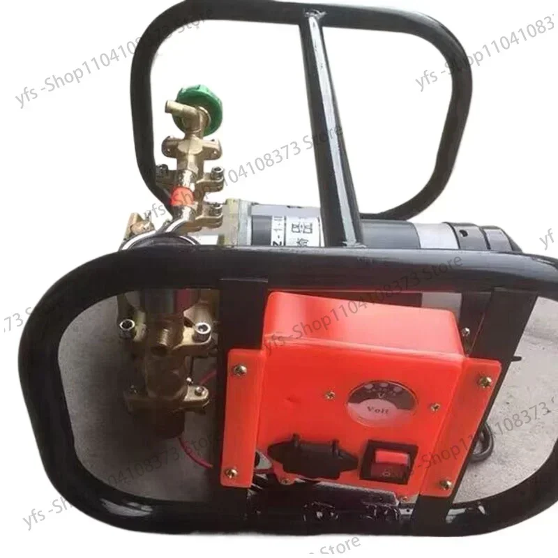 12V Portable Spraying High-Pressure Double-Cylinder Plunger Pump Agricultural Electric Sprayer Pump