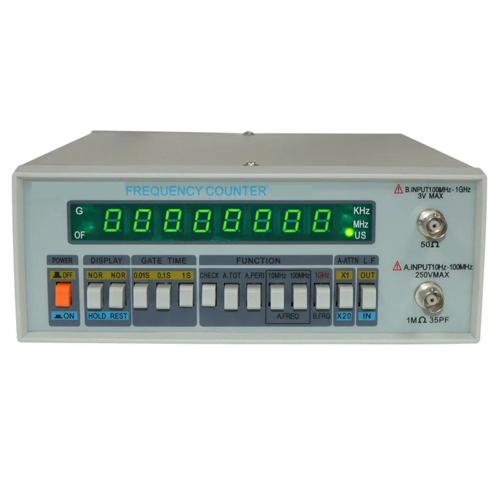 

TFC-2700L Multi-Functional High Precision Frequency Meter 8 LED Display Instrument 10HZ-2.7GHZ High Resolution Frequency Counter