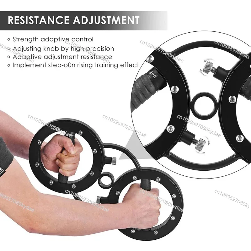 Spinning Burn Machine 10 Pounds With 360 Degree Rotating Grips Hand and Forearm Trainer Exercise Tool Home or Gym
