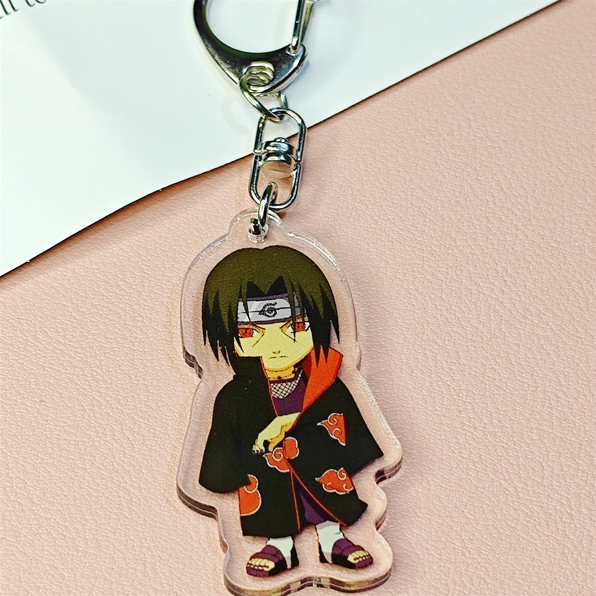 Anime GOODS Acrylic Keychain cute y2k Kakashi Sasuke keychain for bag keys car key bag backpack collection display accessories