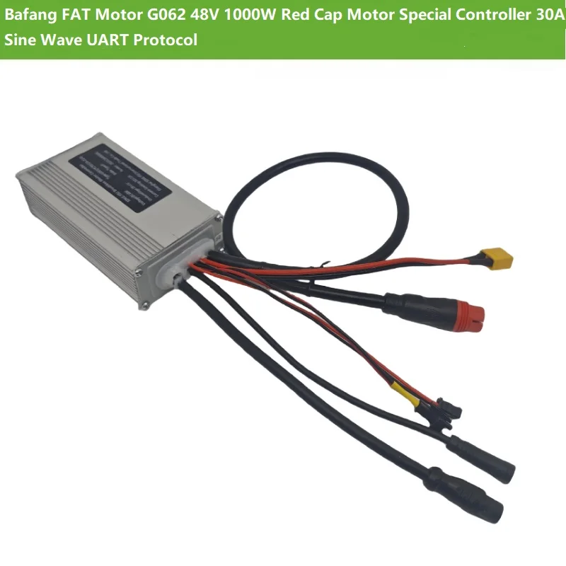 

Bafang FAT Motor G062 48V 1000W Red Cap Motor Special Controller 30A Sine Wave UART Protocol