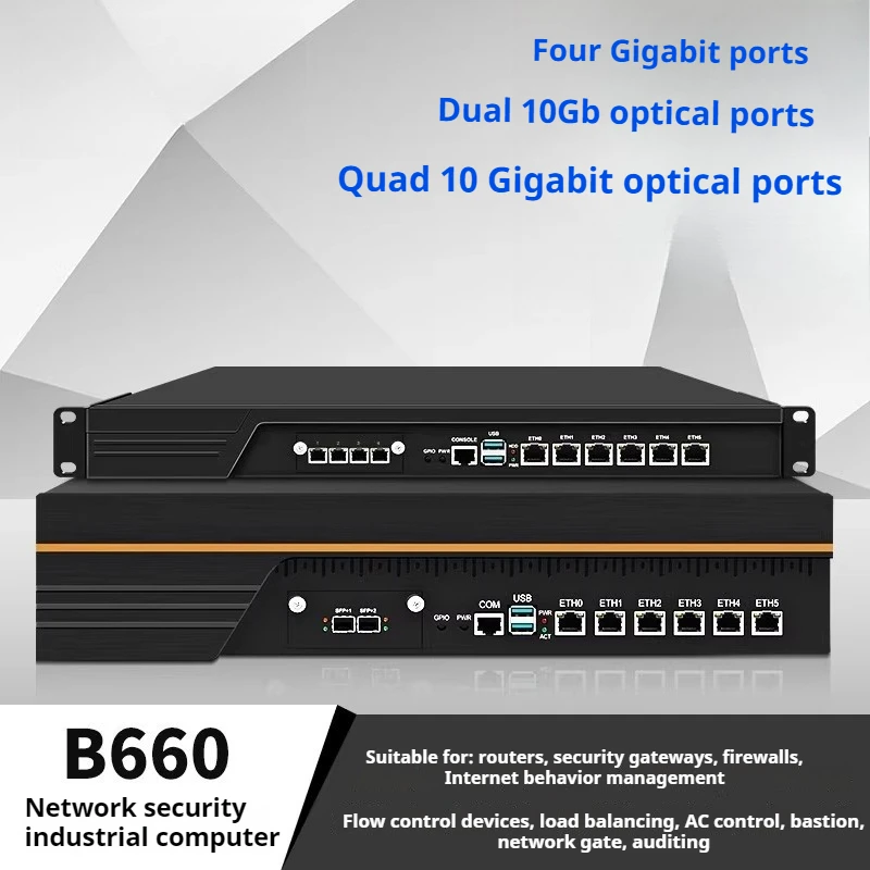 

B660 12-14 generation CPU expandable X 7.10 million 825.99 million, network security computer