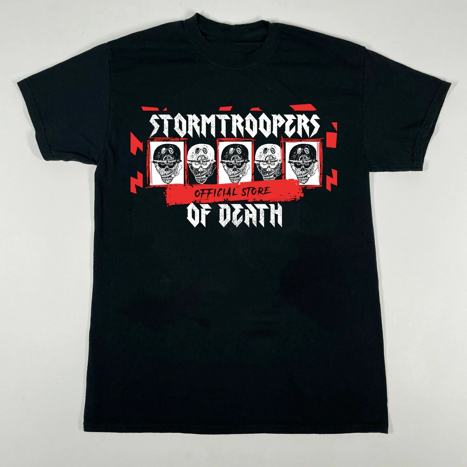 Vtg S.O.D. Stormtroopers of Death Band Cotton Black All Size Unisex Shirt AA2211