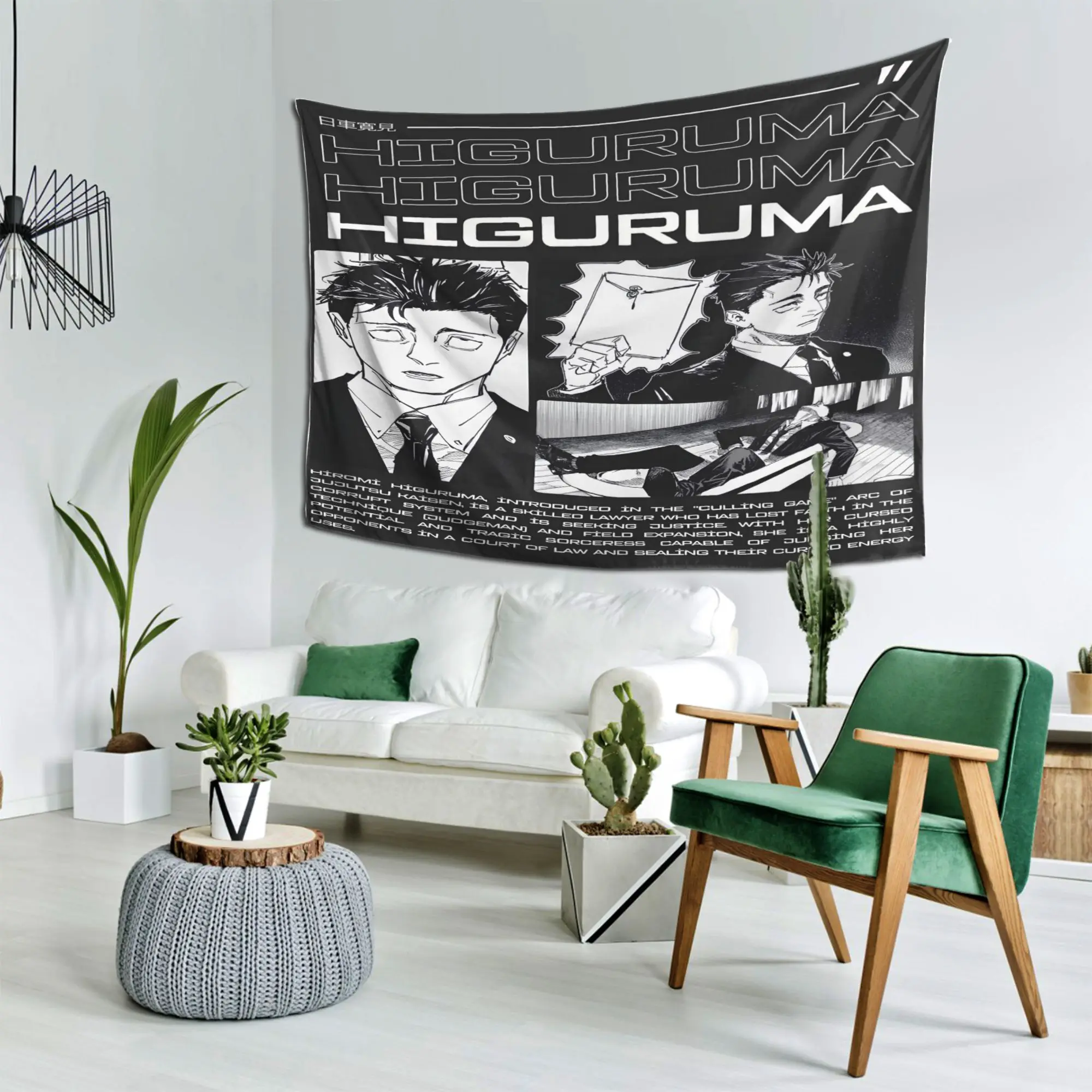 JT H-Higuruma Printed Tapestry, Wall Hanging - Polyester Fiber Tapestry - A Gift for Friends and Yourself, Suitable for Home