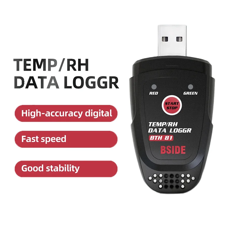 USB Temperature Humidity Data Logger High-precision Temperature Recorder for Warehouse Storage Refrigerated Transport Laboratory