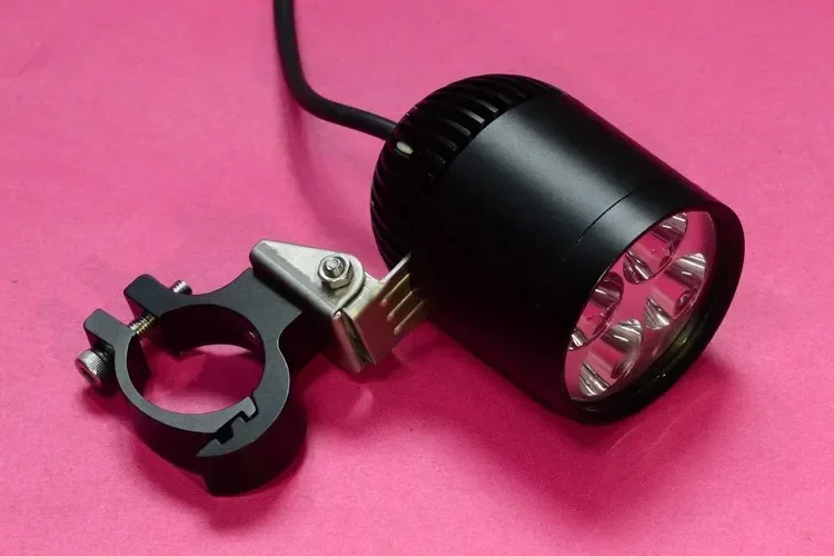-For Motorcycle lighthouse bicycle lights frame 32 MM mm large aluminum Pinch clamp mounting bracket LED lamps,