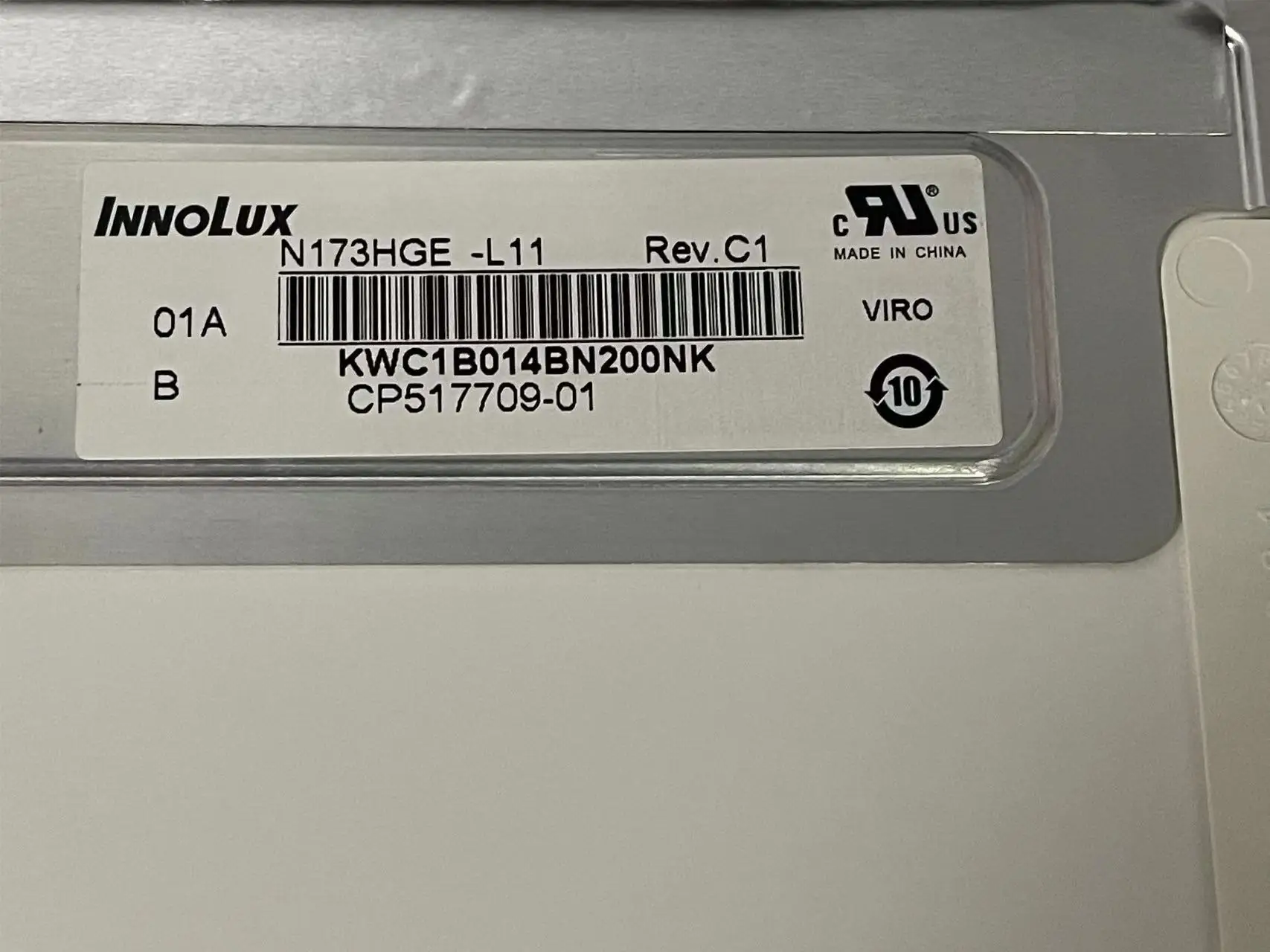 N173HGE -L11 Rev C1 N173HGE-L21 N173HGE-L11 LTN173HT01 B173HW01 V1 V0 V5 LP173WF1 TLA2 LP173WF1 TLB2 B5 HSD173PUW1-A00 LCD