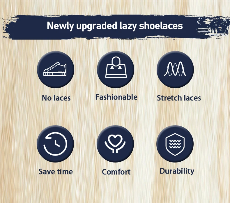 Elastische, runde Schnürsenkel ohne Binden mit Druckverschluss, ideal für Schuhe, die man nicht binden muss, geeignet für Kinder, Erwachsene, Sneaker, Wanderschuhe und Laufschuhe. – Detail 2