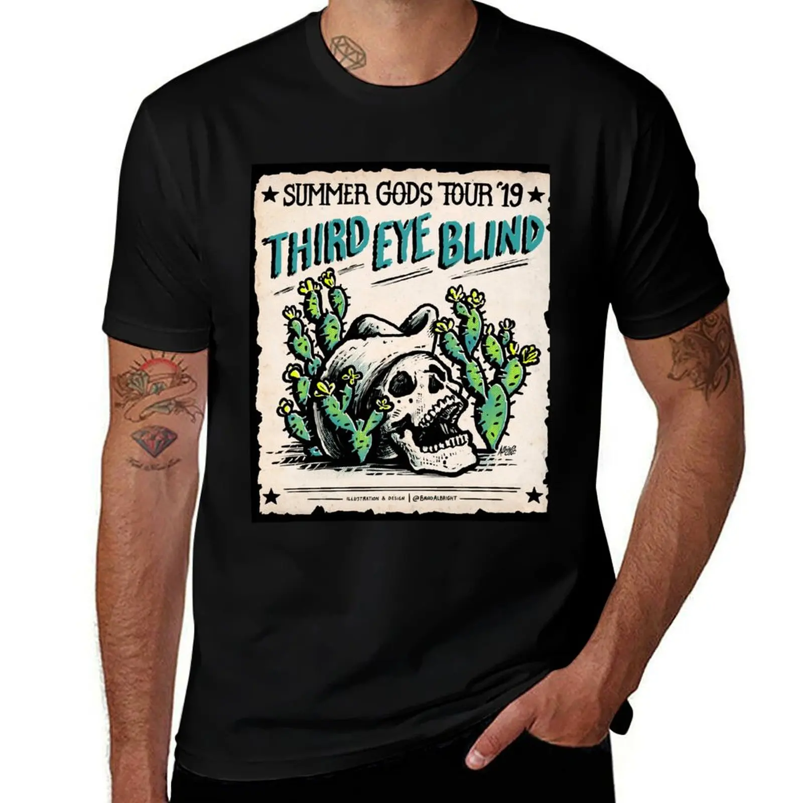 

third eye blind summer tour 2019 kerjain T-Shirt t shirts designer T-Shirt