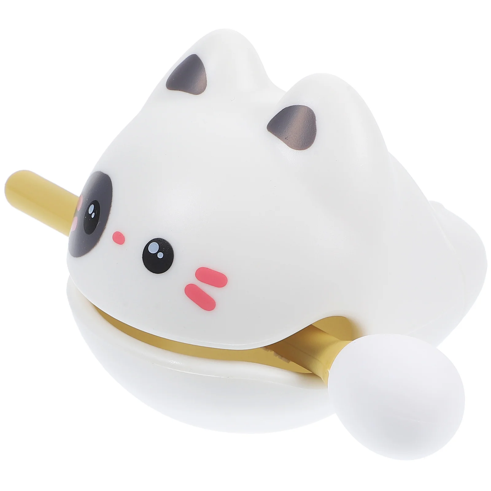 

1Set Small Wooden Fish Percussion Cat Shaped Musical Instrument Office Stress Relief Rhythm Education Decompression Relaxation