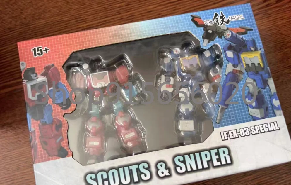 

Iron Factory Ex-03s Scouts Sniper 2 шт. в 1 коробке Набор IronFactory Ex03s Малый размер Мини В наличии