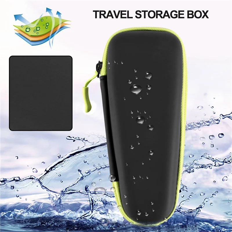 A08F-Reise Rasierer Aufbewahrungsbox Rasiermesser Tasche Fall Kit für One Blade QP2530 QP2520