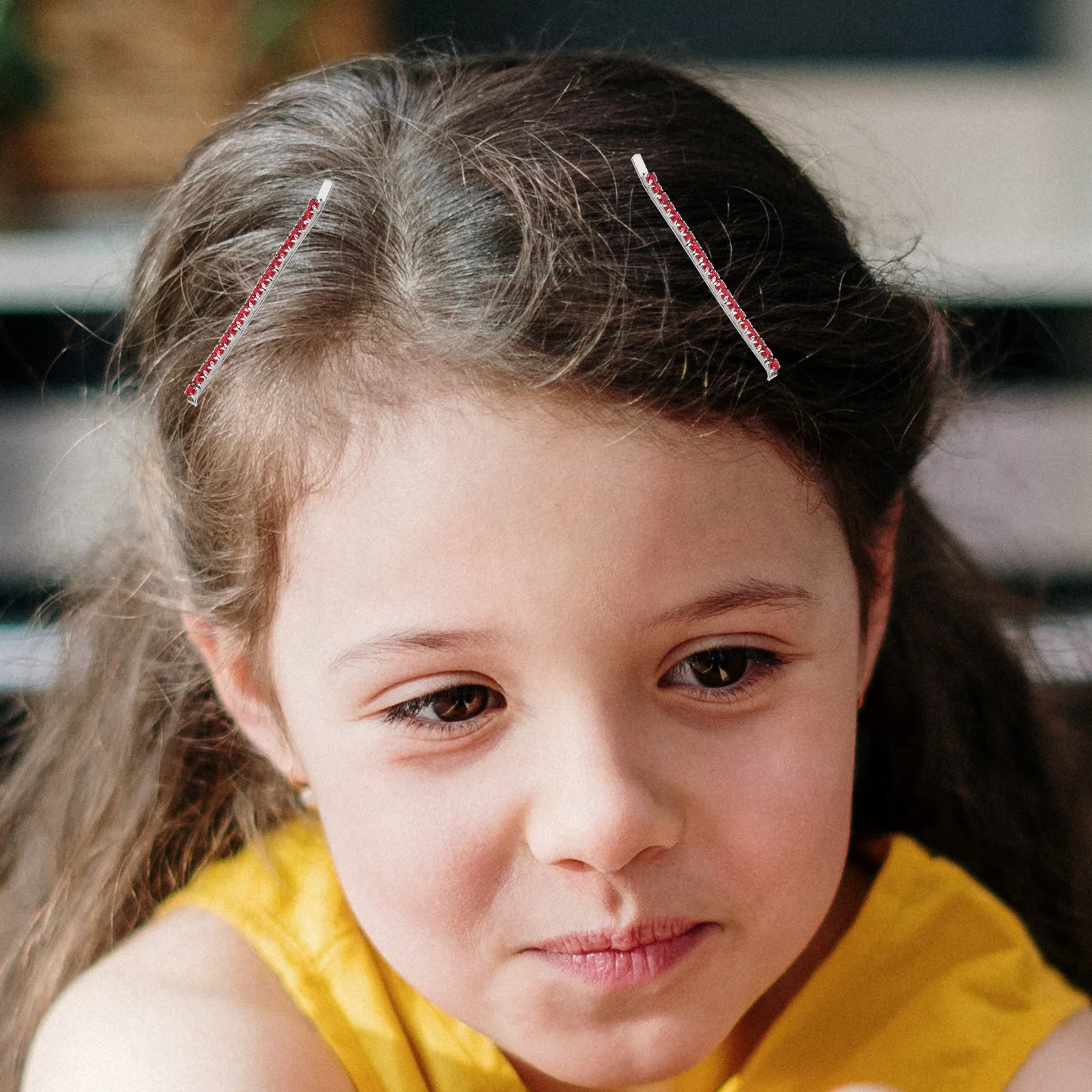 

15Pcs Rhinestone Hair Clips Sparkly Bobby Pins Secure Hold Hair Jewelry Accessories for Women Wedding Party Bobby Clips