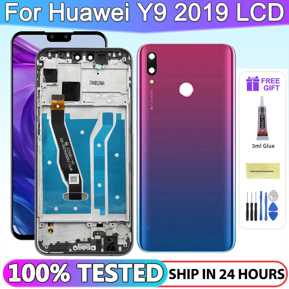 

For HUAWEI Y9 2019 6.5''For Enjoy 9 Plus JKM-LX1 LX2 LX3 AL00 LCD Display Touch Screen Digitizer Assembly Replacement