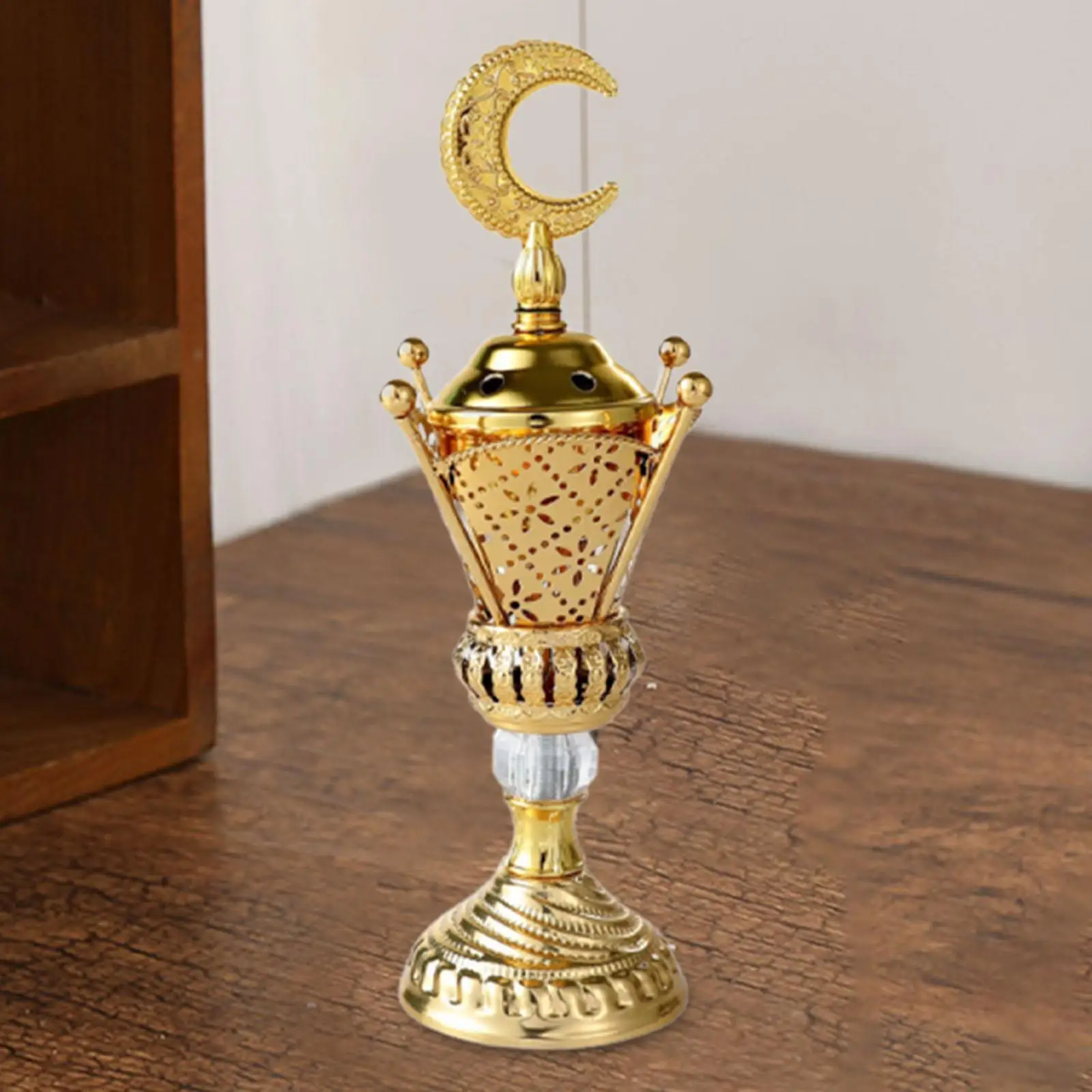 

Incense Burner Home Decor Aroma Furnace for SPA Ramadan Festival Meditation