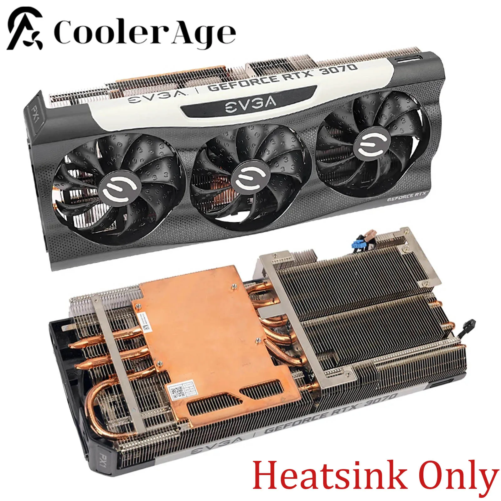 Video Card Heatsink For EVGA GeForce RTX 3070 3070Ti 3080 3080Ti 3090 3090Ti FTW3 ULTRA Gaming Without Graphics Card