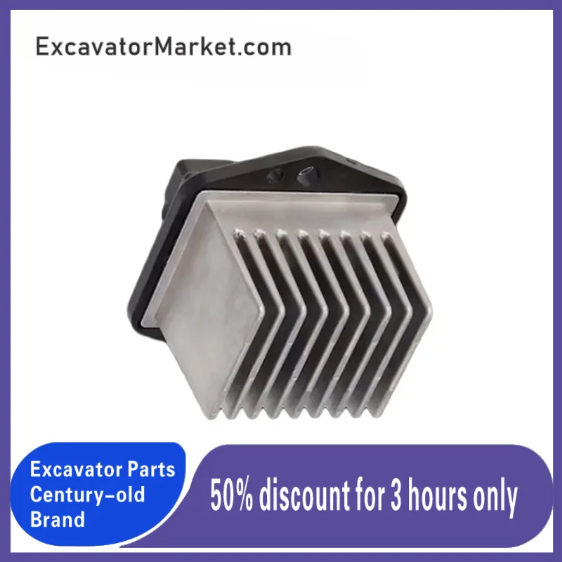 

Excavator Accessories Kobelco Sk200/250/260/350/460-8 air conditioning blower, heating resistor governor