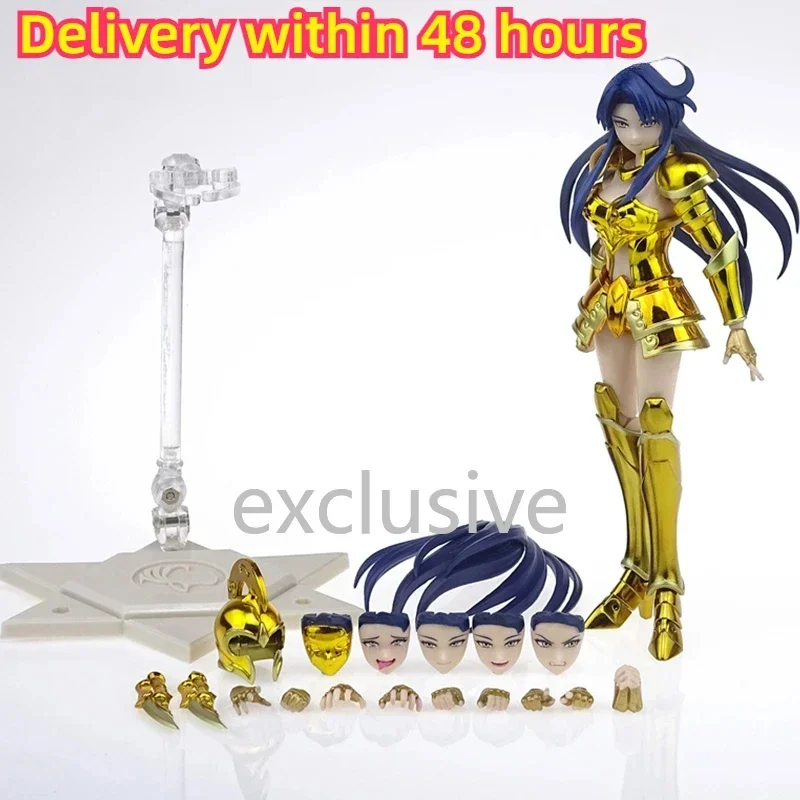 In Stock  Great Toys/GT Saint Seiya Myth Cloth EX Aquarius Mamie Holy Contract Female Knights of The Zodiac Action Figure Model