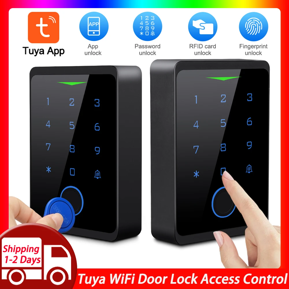 Access Control Kits CF1-WIFI Tuya Door Access Control System Security Protection IP66 Waterproof Digital Electronic Lock