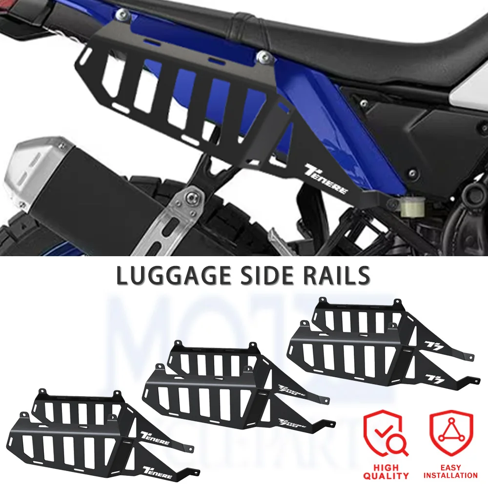 

2026 2025 Motorcycle Side Luggage Rack For Yamaha Tenere 700 / T7 / T700 2020-2023 Side Bracket Tenere700 Tenere T7 Tenere T700