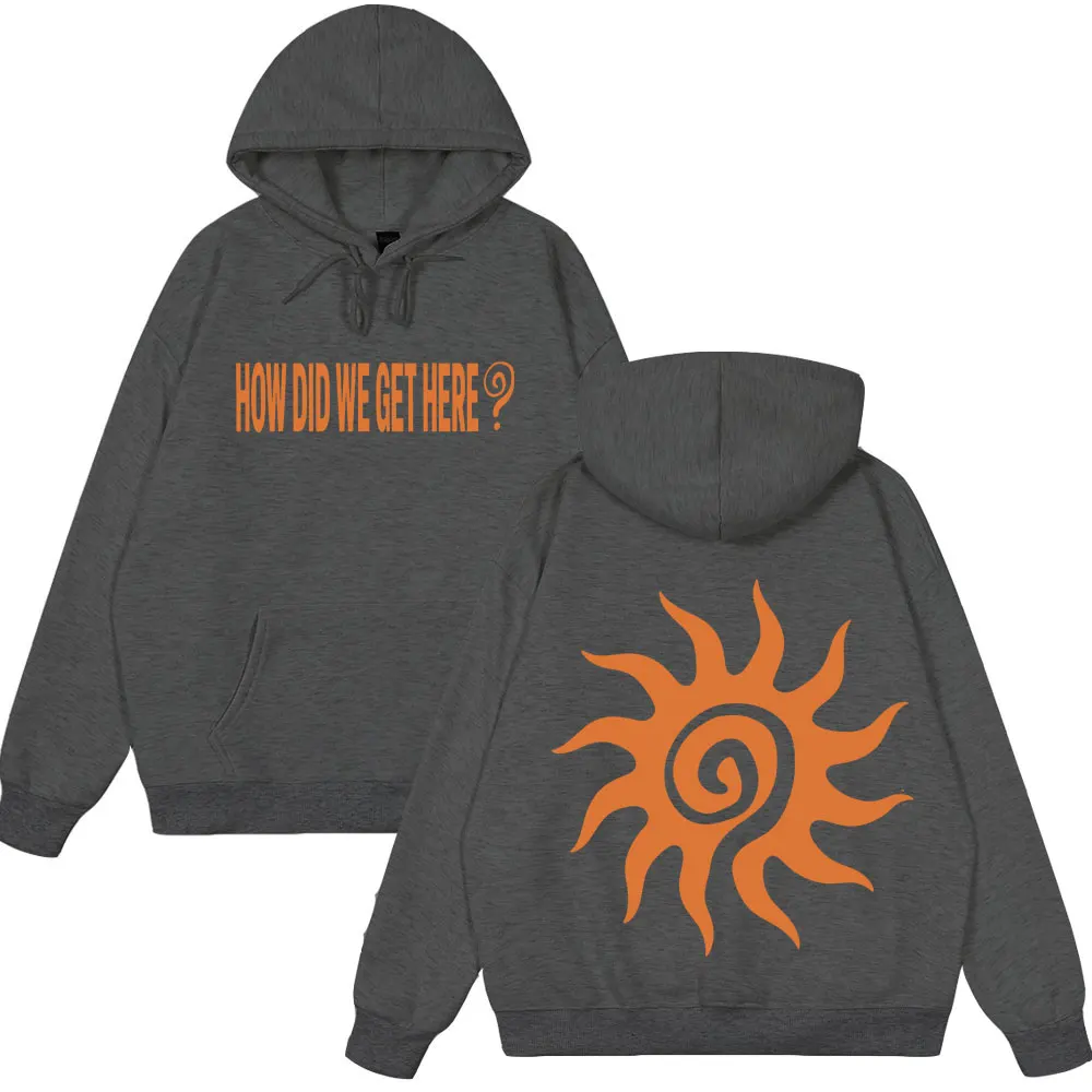 Singer Louis Tomlinson How Did I Get Here Tour 2026 Print Hoodie Men Women Harajuku Pullover Loose Casual Hip-hop Sweatshirts