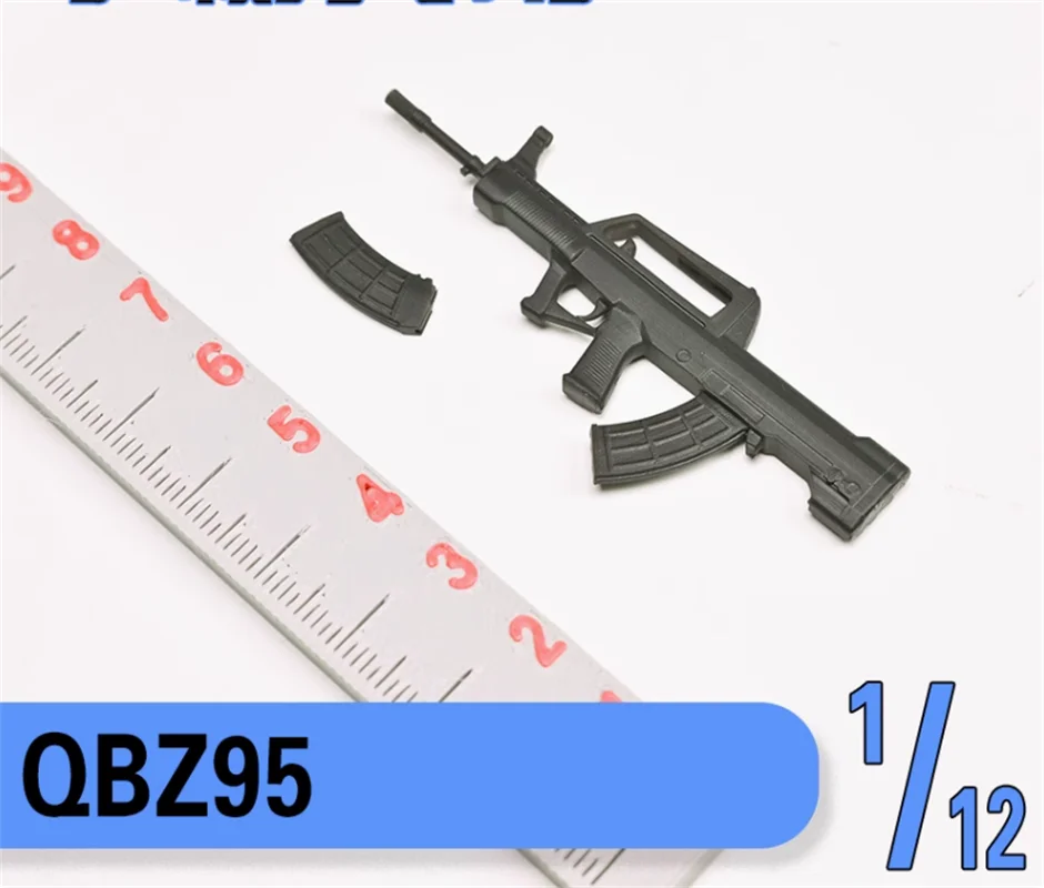 

YYDS 1/12 Soldier Scene Accessories QBZ95 Props Resin Parts Model Toy For 6'' Action Figure Doll Body In Stock