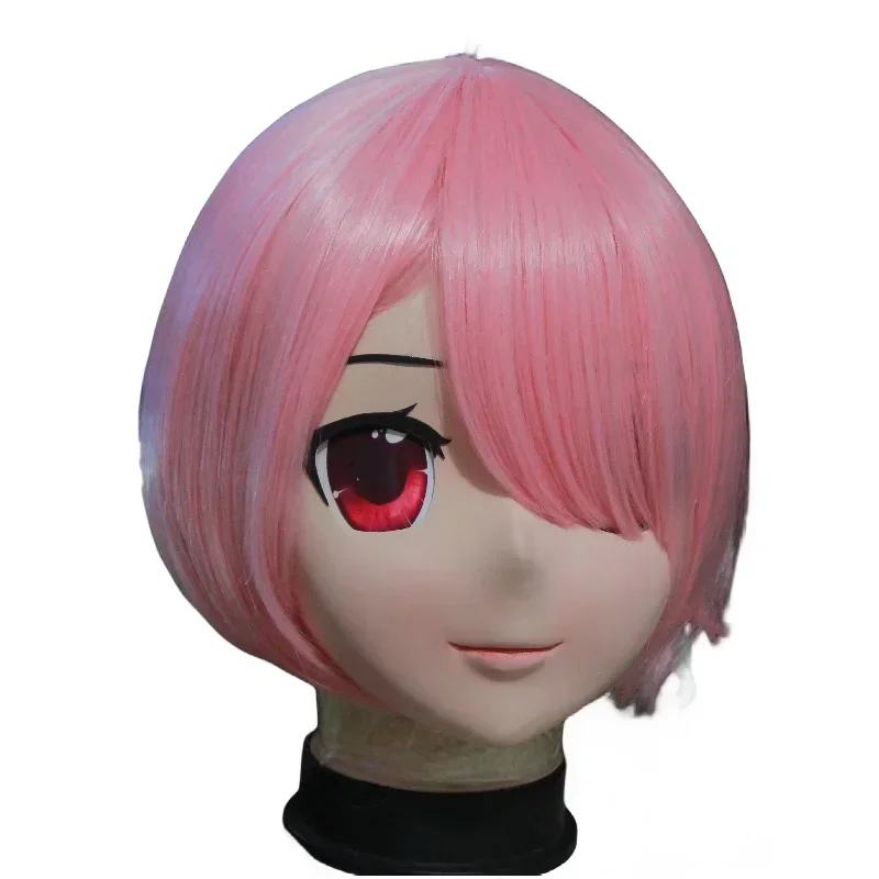 (NEW-02) BJD Kigurumi Transsexuals Beauty Makeup Cosplay Silicone Mask Anime Kigurumi Masks Crossdresser Doll