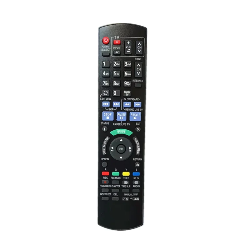 

Пульт дистанционного управления N2QAYB 000980 Замена для Panasonic Blu-Ray Disc DVD Player HDD Recorder N2QAYB 000611 N2QAYB 000755