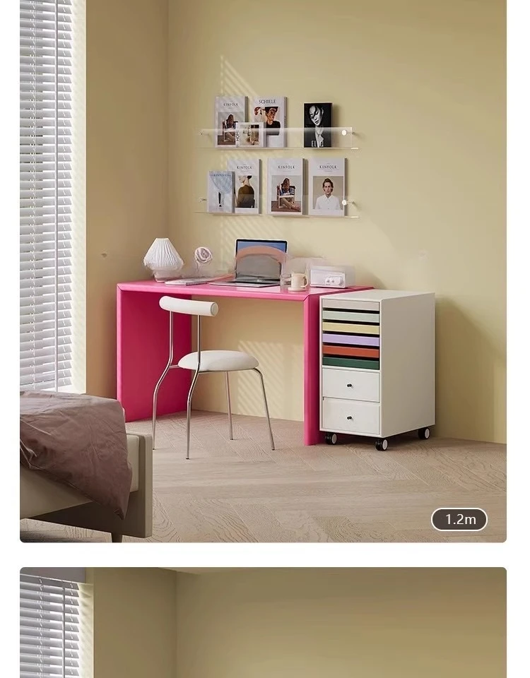 Italian minimalist dopamine table, modern minimalist design desk computer writing conference table