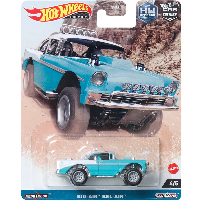 Genuine Hot Wheels Premium Car Culture HW Off Road Boys Toys 1/64 Diecast Toyota 4 Runner Range Rover Classic Metal Model Gift