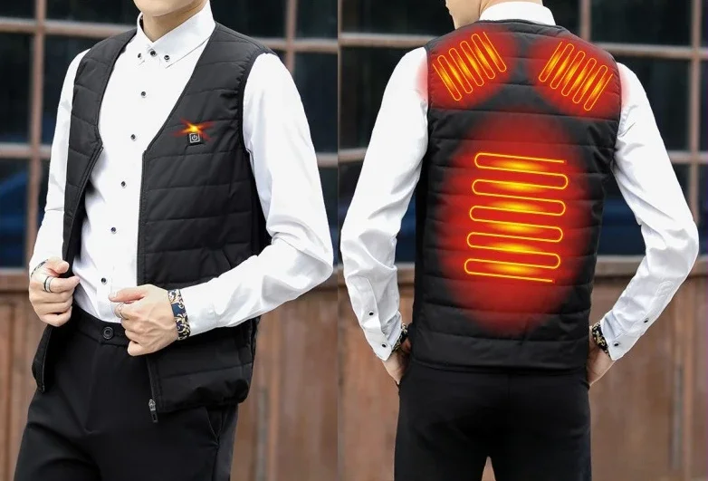 Smart Heating Vest Charging Heating Vest Heating Vest USB Heating Back and Shoulders Heating Warmth