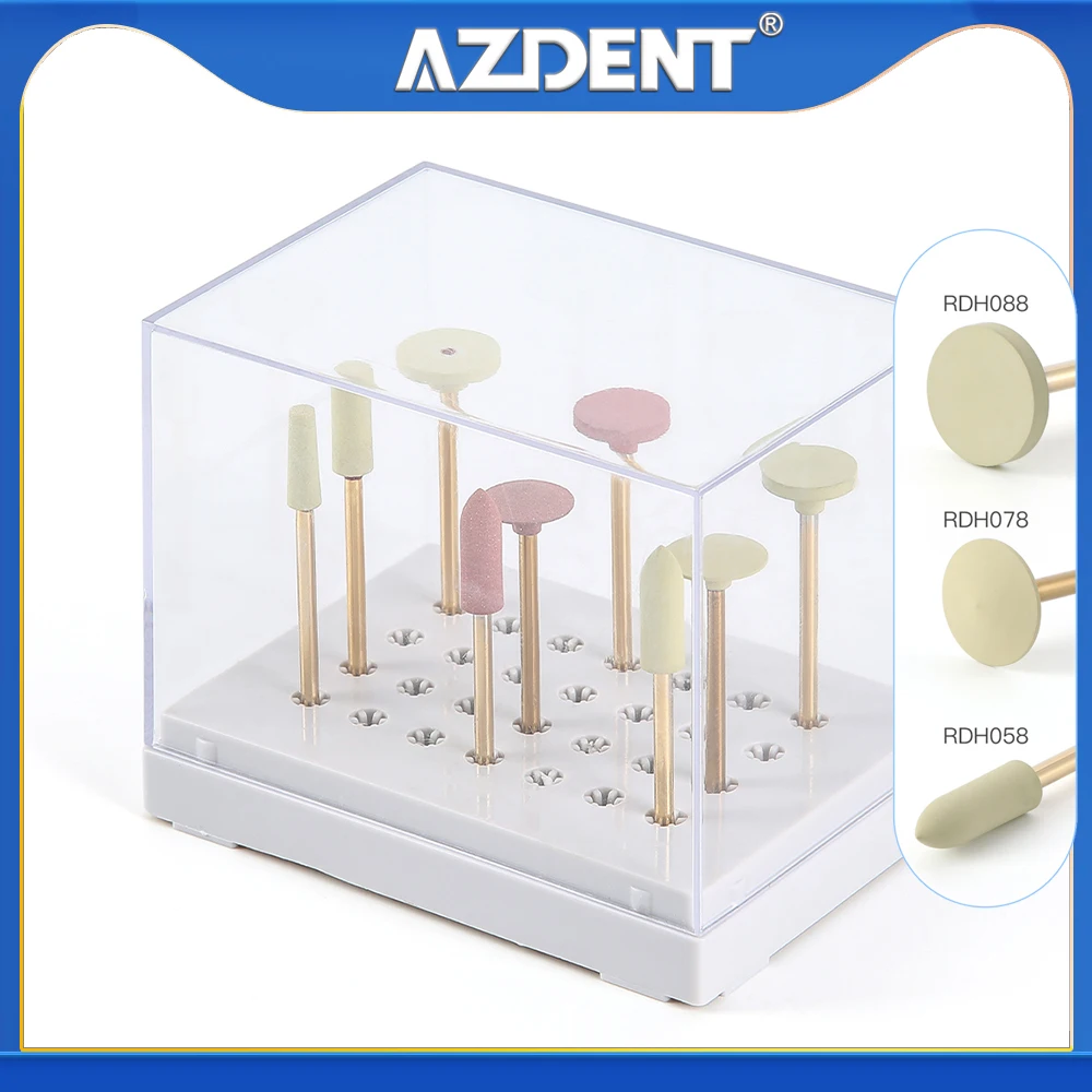 

Dental Zirconia Grinding and Polishing Kit Ceramic Diamond Brus Rubber Diamond Burs