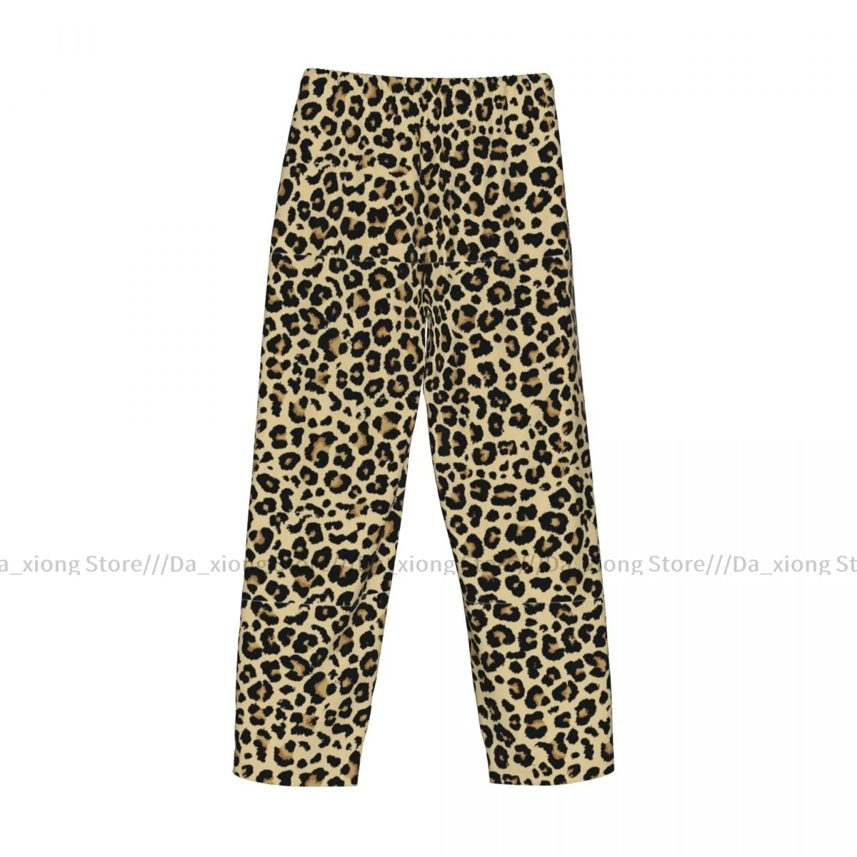 Leopard Skin Pattern Mens Pajamas Pyjamas Pants Lounge Pants Sleep Bottoms