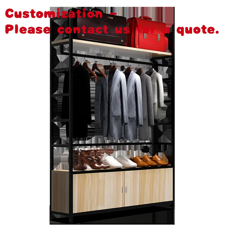 Custom. تخصيص متعدد الوظائف تخزين الملابس رفوف العرض رفوف الملابس #1