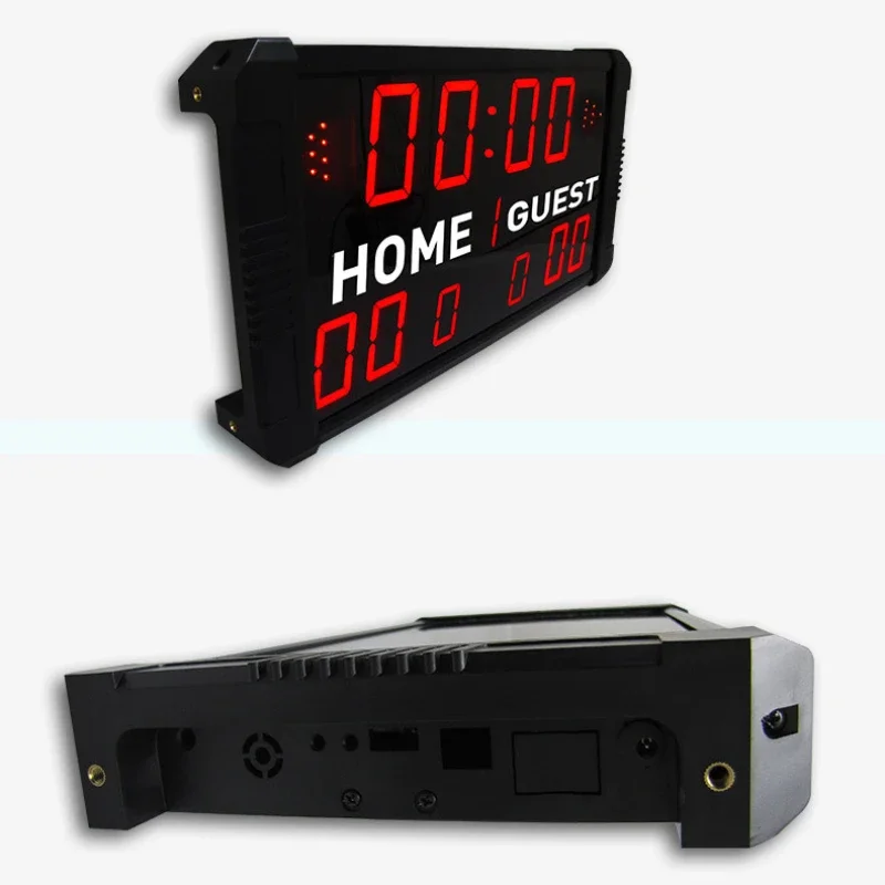 

Remote Control Portable Scoreboard Electronic with 14 24 S Shot Clock for Basketball Football 11 Digits