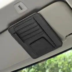 Multi-Pocket Car Sun Visor Organizer Organizer Car Document Storage Pouch Pen Holder Auto Interior Accessories 2023