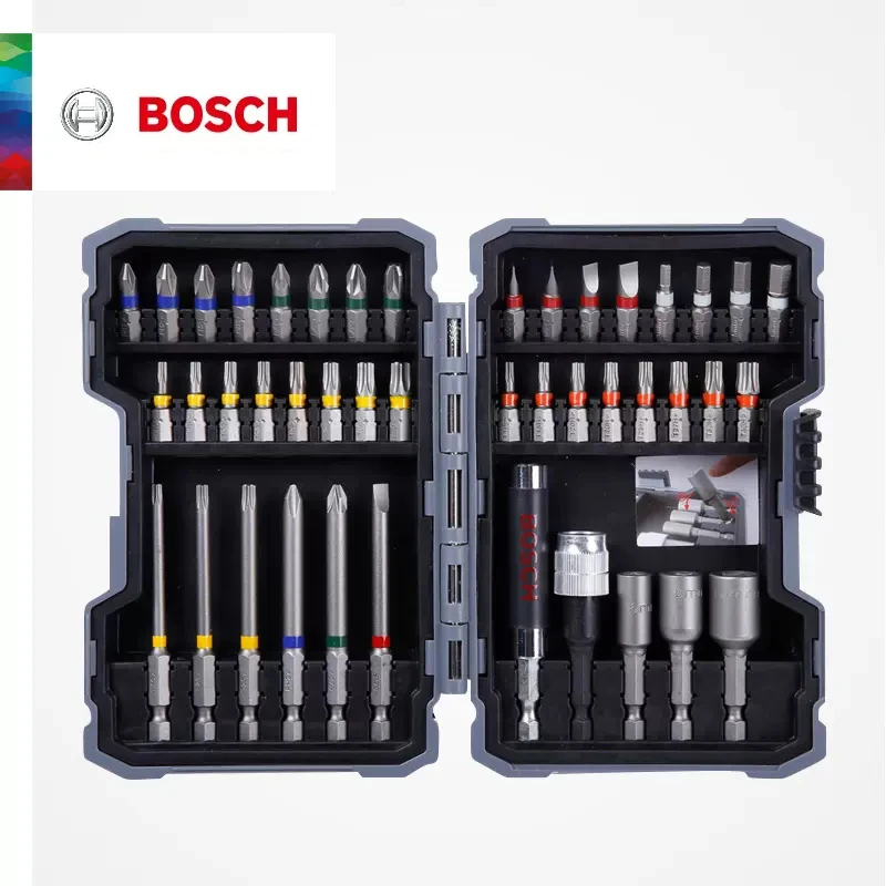 Bosch Screwdriver Bits Kit Impact Control Screwdriver Bits Sets Power Tool Kit Alloy Steel for Electric Drill Accessories