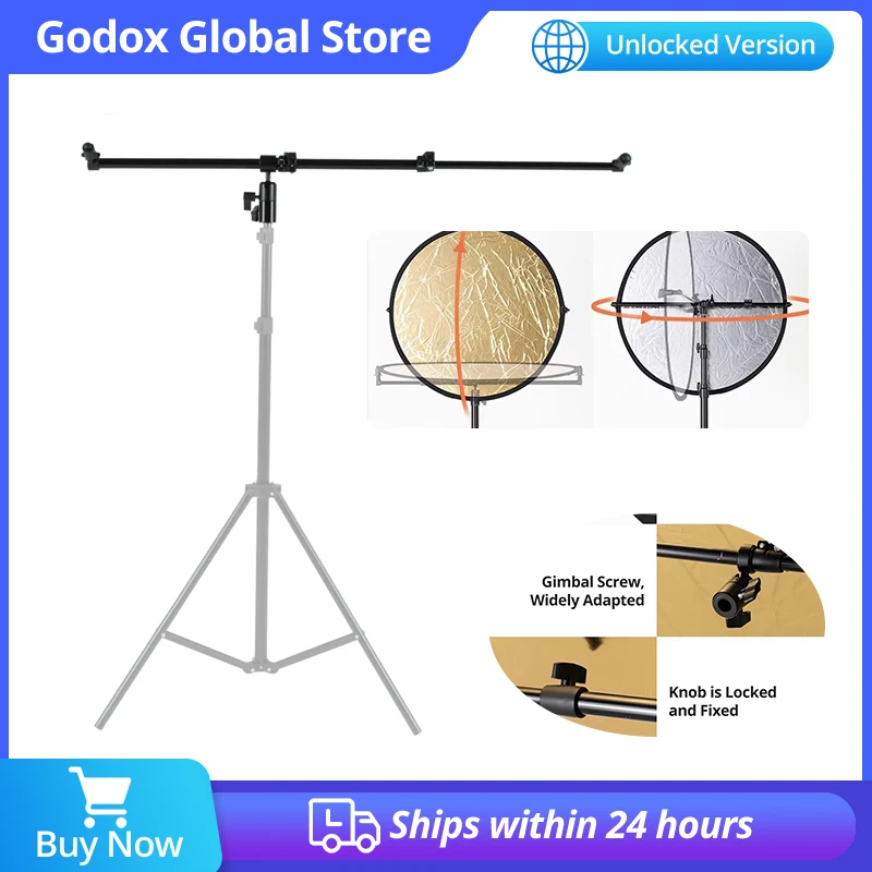 

PRO Регулируемый направление Студийный держатель для фотографий Кронштейн Поворотная головка Отражатель Поддержка диска