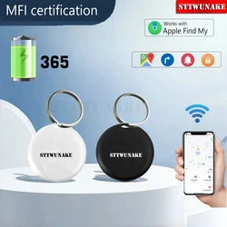 Mini  Smart GPS Tracker Compatible with Apple Find My APP Air Tag with Key Ring for Pet Car Key  Children Elderly Anti-lost Find