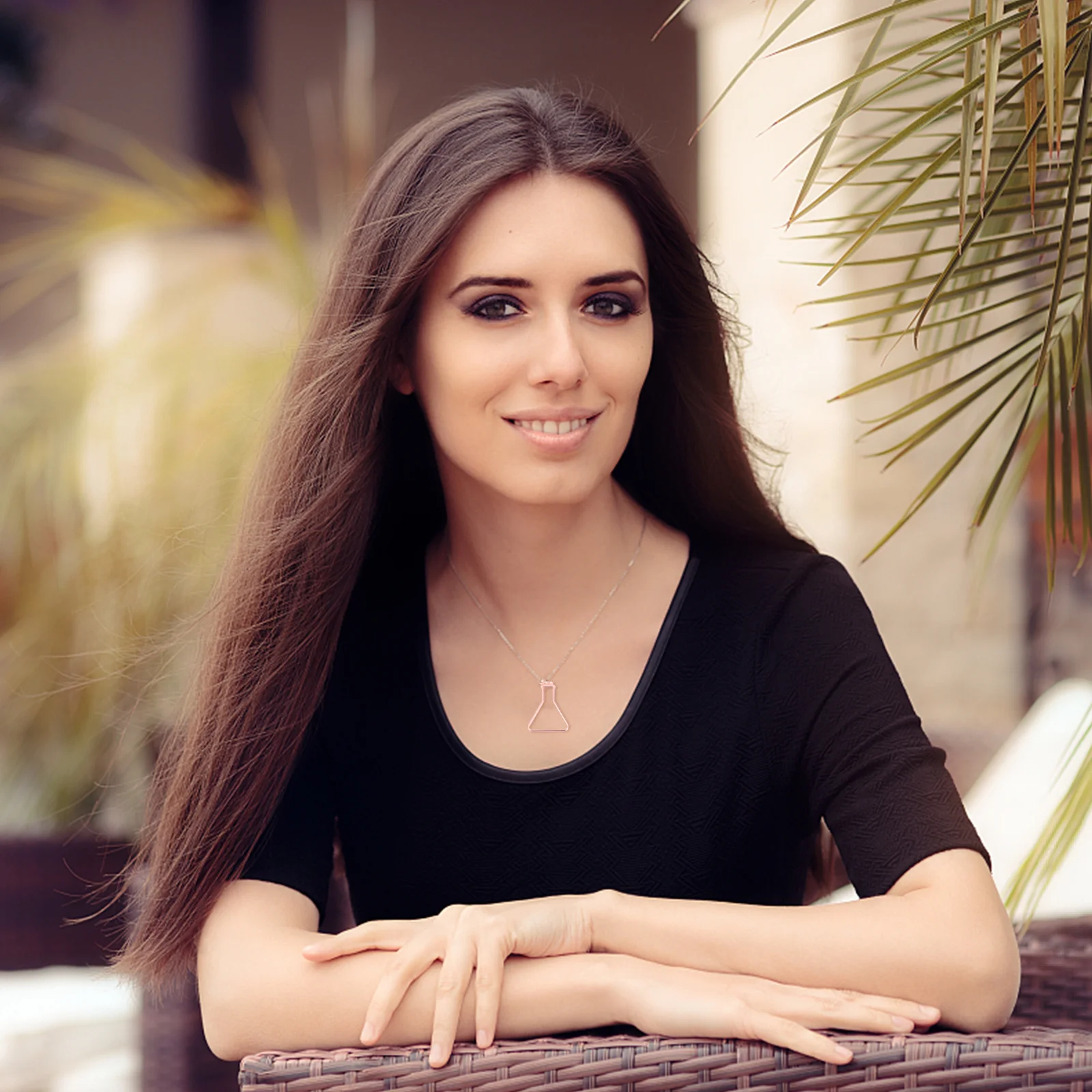 

50Pcs Uv Drip Resin Open Bezels DIY Alloy Charms Jewelry Pendants Drift Bottle Frames Hollow Resin Blank Pendants