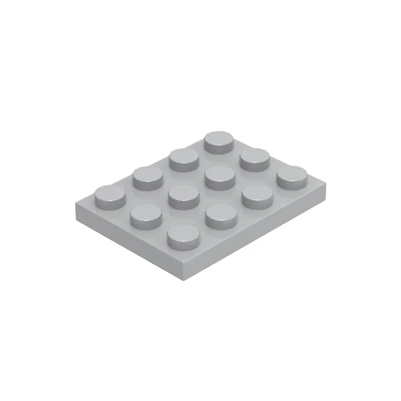 MOC-Kit de blocs de construction de planche spéciale pour enfants, maison, château, dos, briques, bricolage, jouet pour enfants, cadeaux d'anniversaire pour enfants, 11212W, 3x4, 10 pièces