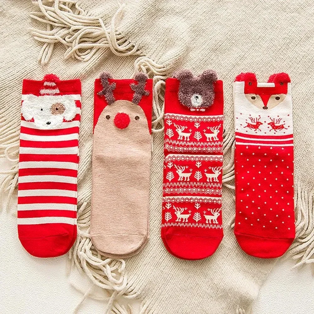 JUDAI-Christmas Socks for Home Decor, Merry Christmas Ornament, Xmas Gifts, Noel, Happy New Year