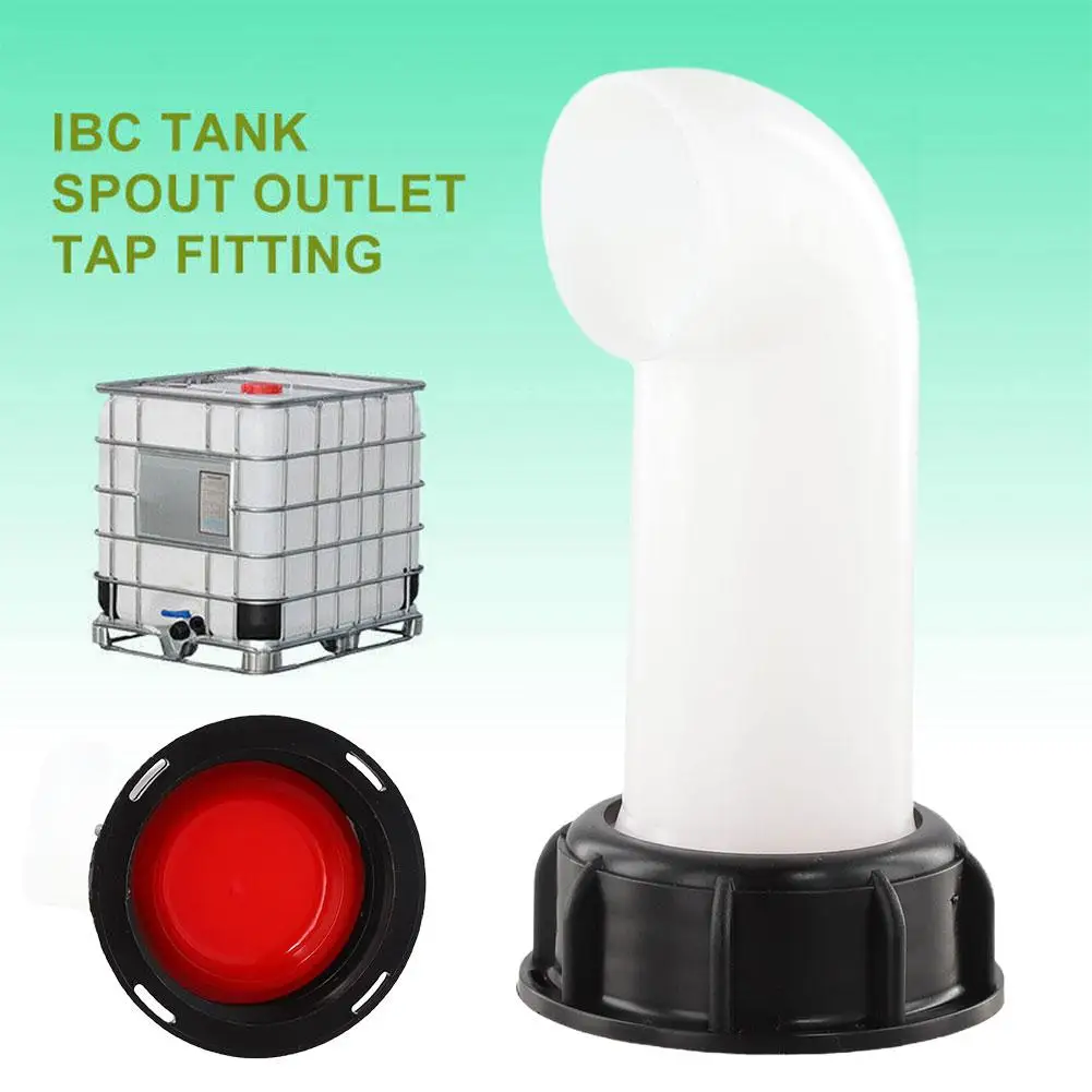 1set Ibc Adapter Garden Water Connection Container Rain Spout Tap Spout Outlet Adapter Connector Accessories Wate G8v0