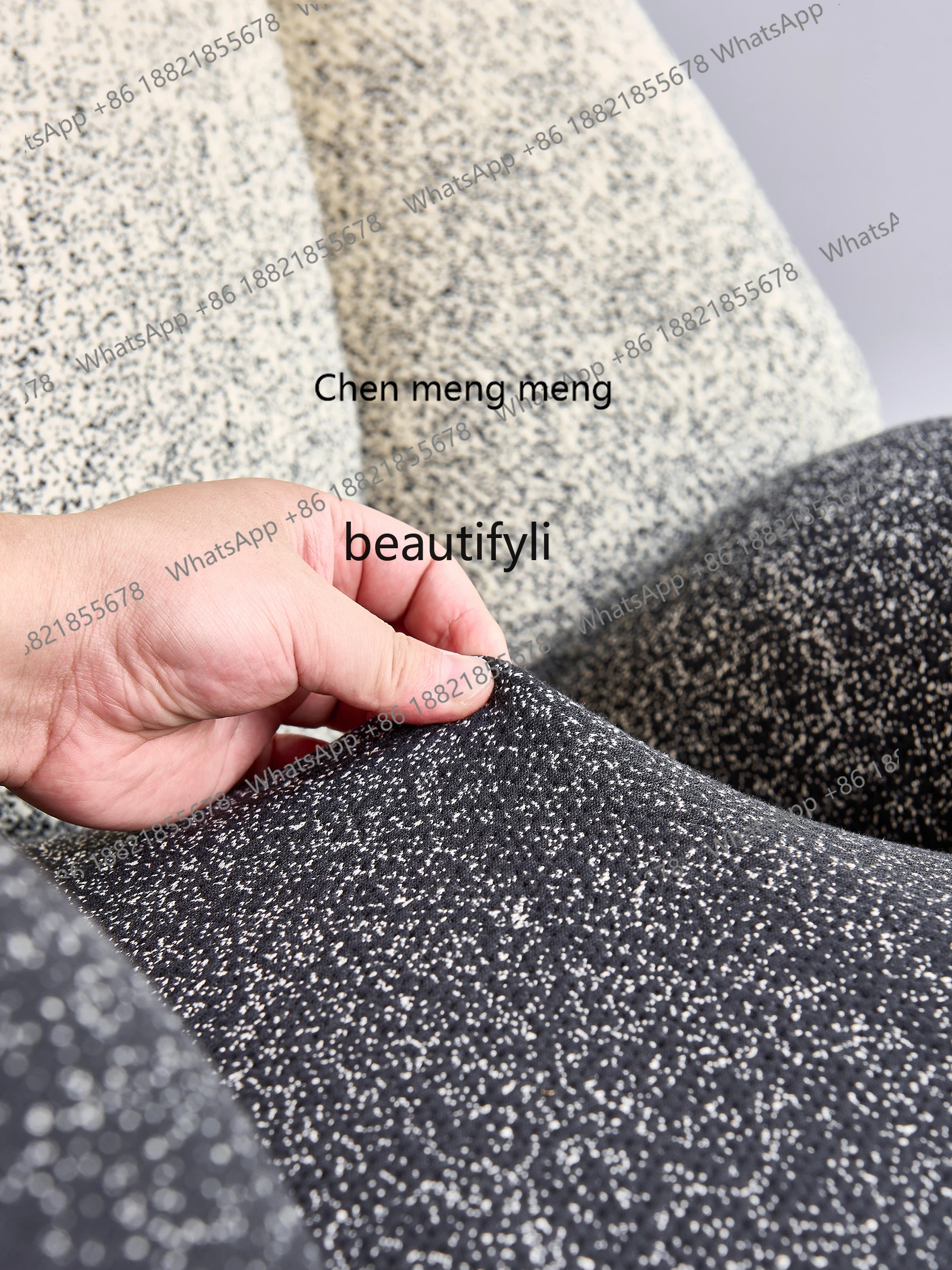 탈부착 가능한 소파 의자, 거실 발코니용 360도 회전 싱글 의자, 레저 의자 H