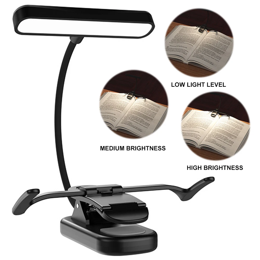 Music Stand Light Adjustable Clip-on Piano Light 3 Light Color Piano Music Sheet Light Piano Stand Lamp for Piano Practice