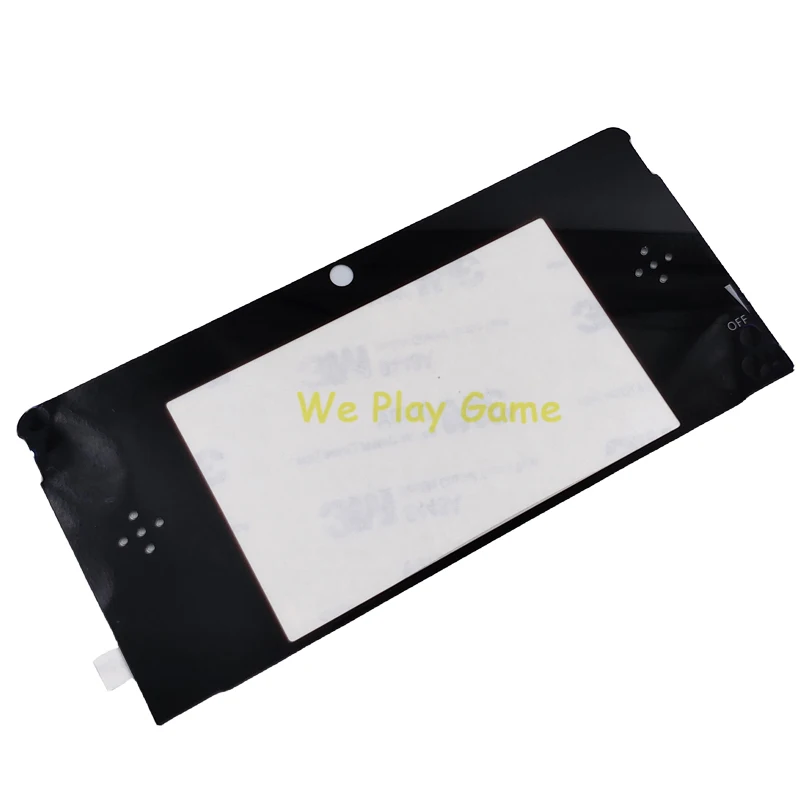 شاشة عرض LCD غطاء لنينتندو 3DS ، والزجاج العلوي ، والمواد البلاستيكية ، استبدال إصلاح مرآة
