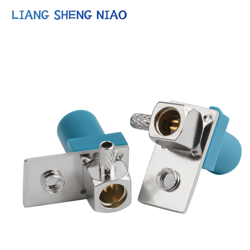 Placa base de antena de cámara con FAKRA universal curvo macho